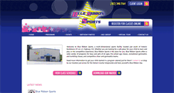 Desktop Screenshot of blueribbonsports.net